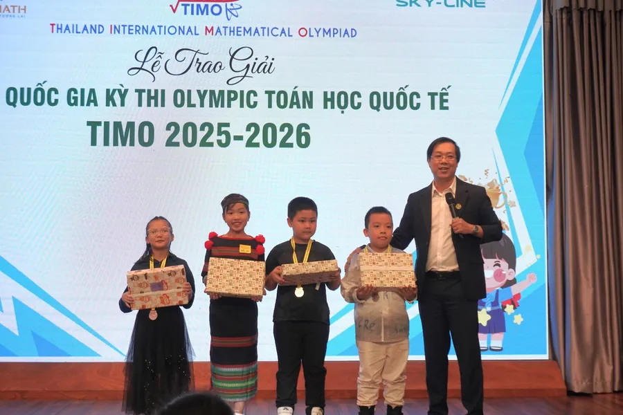 Lễ trao giải quốc gia TIMO 2025–2026