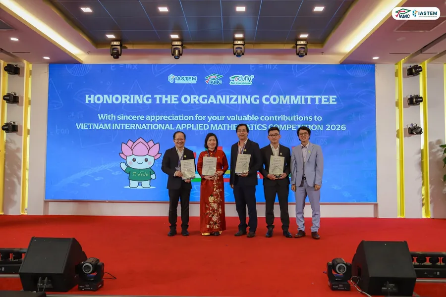 Thầy Lợi được vinh danh Ban tổ chức VIAMC 2026